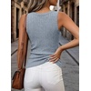 image:imageANRABESS Womens V Neck Tank Tops Soft Comfy Ribbed Knit Slim Fitted Going Out Shirts Summer Outfits for Travel Work DailyLight Blue
