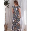 image:imageANRABESS Jumpsuits for Women 2026 Summer Casual Loose Cap Sleeve Crewneck Wide Leg Rompers Jumper One Piece Beach OutfitsLeaf Print