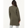 image:imageANRABESS Cardigan Sweater for Women Casual 2026 Fall Fashion Coat Long Sleeve Open Front Knit Coatigan OutwearDark Green