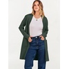 image:imageANRABESS Cardigan Sweater for Women Casual 2026 Fall Fashion Coat Long Sleeve Open Front Knit Coatigan OutwearLake