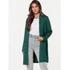 image:imageANRABESS Cardigan Sweater for Women Casual 2026 Fall Fashion Coat Long Sleeve Open Front Knit Coatigan OutwearOpal Green