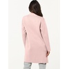 image:imageANRABESS Cardigan Sweater for Women Casual 2026 Fall Fashion Coat Long Sleeve Open Front Knit Coatigan OutwearPink