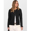 image:imageANRABESS Cardigan Sweaters for Women Oversized Button Down Long Sleeve Cardigans 2026 Spring Outfits Travel Holiday ClothesBlack