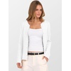 image:imageANRABESS Cardigan Sweaters for Women Oversized Button Down Long Sleeve Cardigans 2026 Spring Outfits Travel Holiday ClothesWhite