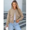 image:imageANRABESS Women Cropped Bomber Jacket 2026 Fashion Casual Trendy Varsity Y2k Jackets Fall OutfitsKhaki