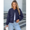 image:imageANRABESS Women Cropped Bomber Jacket 2026 Fashion Casual Trendy Varsity Y2k Jackets Fall OutfitsNavy Blue