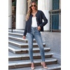 image:imageANRABESS Women Striped Cardigan Sweaters Button Down Cropped Knit Lady Jackets Coat 2026 Fall Outfits Trendy ClothesNavy Blue