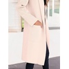 image:imageANRABESS Womens Cardigan Sweater 2026 Fall Outfits Knitted Lapel Long Coats CoatigansApricot