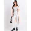 image:imageANRABESS Womens Cardigan Sweater 2026 Fall Outfits Knitted Lapel Long Coats CoatigansApricot