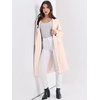 image:imageANRABESS Womens Cardigan Sweater 2026 Fall Outfits Knitted Lapel Long Coats CoatigansApricot