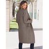 image:imageANRABESS Womens Cardigan Sweater 2026 Fall Outfits Knitted Lapel Long Coats CoatigansGray
