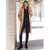image:imageANRABESS Womens Cardigan Sweater 2026 Fall Outfits Knitted Lapel Long Coats CoatigansKhaki