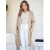 image:imageANRABESS Womens Cardigan Sweater Open Front Knit Long Coatigan Dressy Casual Jacket Coat 2026 Fall Outfits Classy ClothesBright Tan