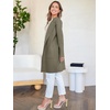 image:imageANRABESS Womens Cardigan Sweater Open Front Knit Long Coatigan Dressy Casual Jacket Coat 2026 Fall Outfits Classy ClothesOlive Green