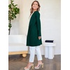 image:imageANRABESS Womens Cardigan Sweater Open Front Knit Long Coatigan Dressy Casual Jacket Coat 2026 Fall Outfits Classy ClothesOpal Green