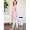 image:imageANRABESS Womens Cardigan Sweater Open Front Knit Long Coatigan Dressy Casual Jacket Coat 2026 Fall Outfits Classy ClothesPink