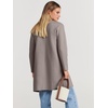 image:imageANRABESS Womens Cardigan Sweater Open Front Knit Long Coatigan Dressy Casual Jacket Coat 2026 Fall Outfits Classy ClothesTaupe