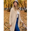 image:imageANRABESS Womens Long Cardigans Sweater 2026 Fall Dressy Casual Lapel Knit Warm Trench Coatigan Oversized Blazer Jacket CoatApricot