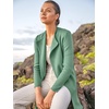 image:imageANRABESS Womens Long Cardigans Sweater 2026 Fall Dressy Casual Lapel Knit Warm Trench Coatigan Oversized Blazer Jacket CoatGreen