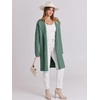 image:imageANRABESS Womens Long Cardigans Sweater 2026 Fall Dressy Casual Lapel Knit Warm Trench Coatigan Oversized Blazer Jacket CoatGreen