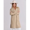image:imageANRABESS Womens Long Cardigans Sweater 2026 Fall Dressy Casual Lapel Knit Warm Trench Coatigan Oversized Blazer Jacket CoatKhaki