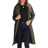 image:imageANRABESS Womens Cardigan Sweater 2026 Fall Outfits Knitted Lapel Long Coats CoatigansArmy Green
