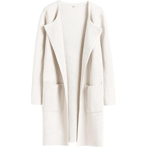 image:imageANRABESS Womens Cardigan Sweater Open Front Knit Long Coatigan Dressy Casual Jacket Coat 2026 Fall Outfits Classy ClothesOffwhite