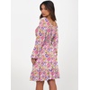 image:imageANRABESS Womens Dress Long Lantern Sleeve Square Neck Elastic Waist Ruffle Flowy Swing ALine Short Dresses 2026 Fall FashionMulticolor Floral