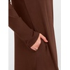 image:imageANRABESS Womens Long Sleeve Maxi Dresses 2026 Fall Outfits Casual Loose Split Travel Vacation T Shirt Dress with PocketsCoffee