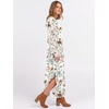 image:imageANRABESS Womens Long Sleeve Maxi Dresses 2026 Fall Outfits Casual Loose Split Travel Vacation T Shirt Dress with PocketsFloral Pink White