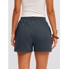 image:imageANRABESS Womens Soft Athletic Shorts Casual High Waist Summer Shorts AllDay Cozy for Gym Workout amp LoungeDusty Grey Blue