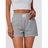image:imageANRABESS Womens Soft Athletic Shorts Casual High Waist Summer Shorts AllDay Cozy for Gym Workout amp LoungeHeather Grey