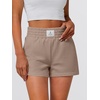 image:imageANRABESS Womens Soft Athletic Shorts Casual High Waist Summer Shorts AllDay Cozy for Gym Workout amp LoungeKhaki