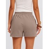 image:imageANRABESS Womens Soft Athletic Shorts Casual High Waist Summer Shorts AllDay Cozy for Gym Workout amp LoungeKhaki