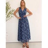 image:imageANRABESS Womens Summer Floral Maxi Dress A Line TulleElegant for Wedding Guest amp Beach VacationFlowy Casual Boho OutfitsDusty Blue