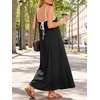 image:imageANRABESS Womens Summer Maxi Dress Casual Spaghetti Straps Sundress Flowy Long Dresses with Pocket 2026 Beach Vacation OutfitsBlack
