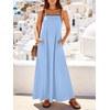 image:imageANRABESS Womens Summer Maxi Dress Casual Spaghetti Straps Sundress Flowy Long Dresses with Pocket 2026 Beach Vacation OutfitsBlue