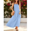 image:imageANRABESS Womens Summer Maxi Dress Casual Spaghetti Straps Sundress Flowy Long Dresses with Pocket 2026 Beach Vacation OutfitsBlue