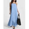 image:imageANRABESS Womens Summer Maxi Dress Casual Spaghetti Straps Sundress Flowy Long Dresses with Pocket 2026 Beach Vacation OutfitsBlue