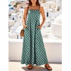 image:imageANRABESS Womens Summer Maxi Dress Casual Spaghetti Straps Sundress Flowy Long Dresses with Pocket 2026 Beach Vacation OutfitsFloral Green