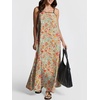 image:imageANRABESS Womens Summer Maxi Dress Casual Spaghetti Straps Sundress Flowy Long Dresses with Pocket 2026 Beach Vacation OutfitsFloral Orange Red