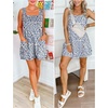 image:imageANRABESS Womens Summer Tank Dress Square Neck Sleeveless Mini Sundress with Pocket 2026 Casual Floral Beach Vacation OutfitsFloral Light Blue