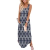 image:imageANRABESS Summer Dresses for Women 2026 Sleeveless Square Neck Maxi Beach Sundress Loose Fit Casual Vacation Tank DressNavy White Leaf Floral