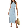Light Blue White Striped