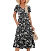 Print Black Floral