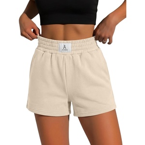 image:imageANRABESS Womens Soft Athletic Shorts Casual High Waist Summer Shorts AllDay Cozy for Gym Workout amp LoungeBeige