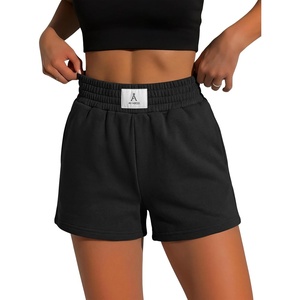 image:imageANRABESS Womens Soft Athletic Shorts Casual High Waist Summer Shorts AllDay Cozy for Gym Workout amp LoungeBlack