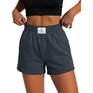 image:imageANRABESS Womens Soft Athletic Shorts Casual High Waist Summer Shorts AllDay Cozy for Gym Workout amp LoungeDusty Grey Blue