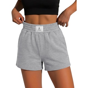 image:imageANRABESS Womens Soft Athletic Shorts Casual High Waist Summer Shorts AllDay Cozy for Gym Workout amp LoungeHeather Grey