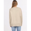 image:imageANRABESS Sweaters for Women 2026 Fall Long Sleeve Casual Loose Fit Knitted High Low Hem Basic Pullover Sweater TopsLight Beige